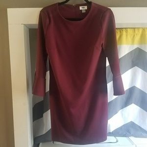 Bell Sleeve Shift Dress